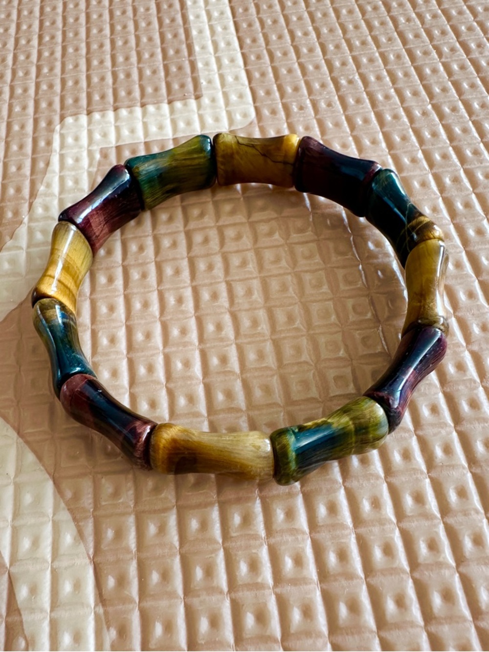 Tiger Eye Gemstone Stretch Bracelet